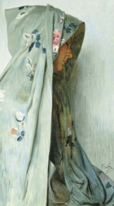 Portrait of Jaroslava (Jarca), Mucha's daughter