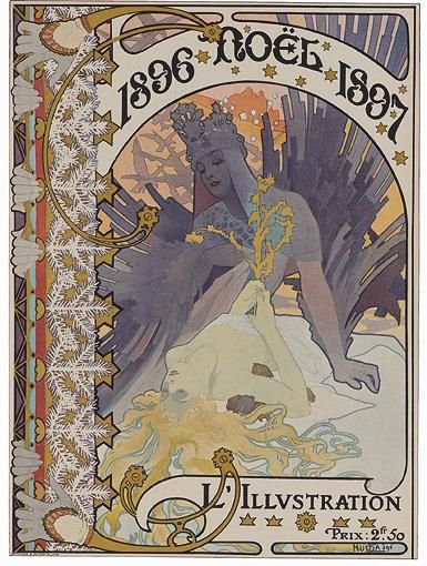 Couverture Pour L'Illustration. 1896-Noel-1897